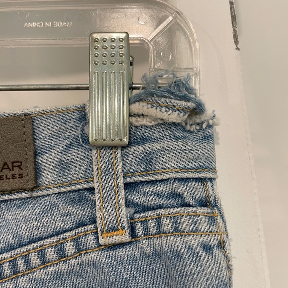 Carmar Vintage Cut Out Distressed Floral Lace High Waisted Jeans / NWOT - Picture 5 of 11